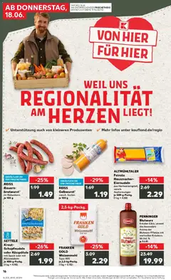 Vorschau von dem Prospekt des Geschäftes Kaufland, gültig ab dem 18.06.2026