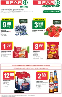 Pogląd gazetki "Spar gazetka - Mini" ze sklepu Spar ważnej od 29.07.2026