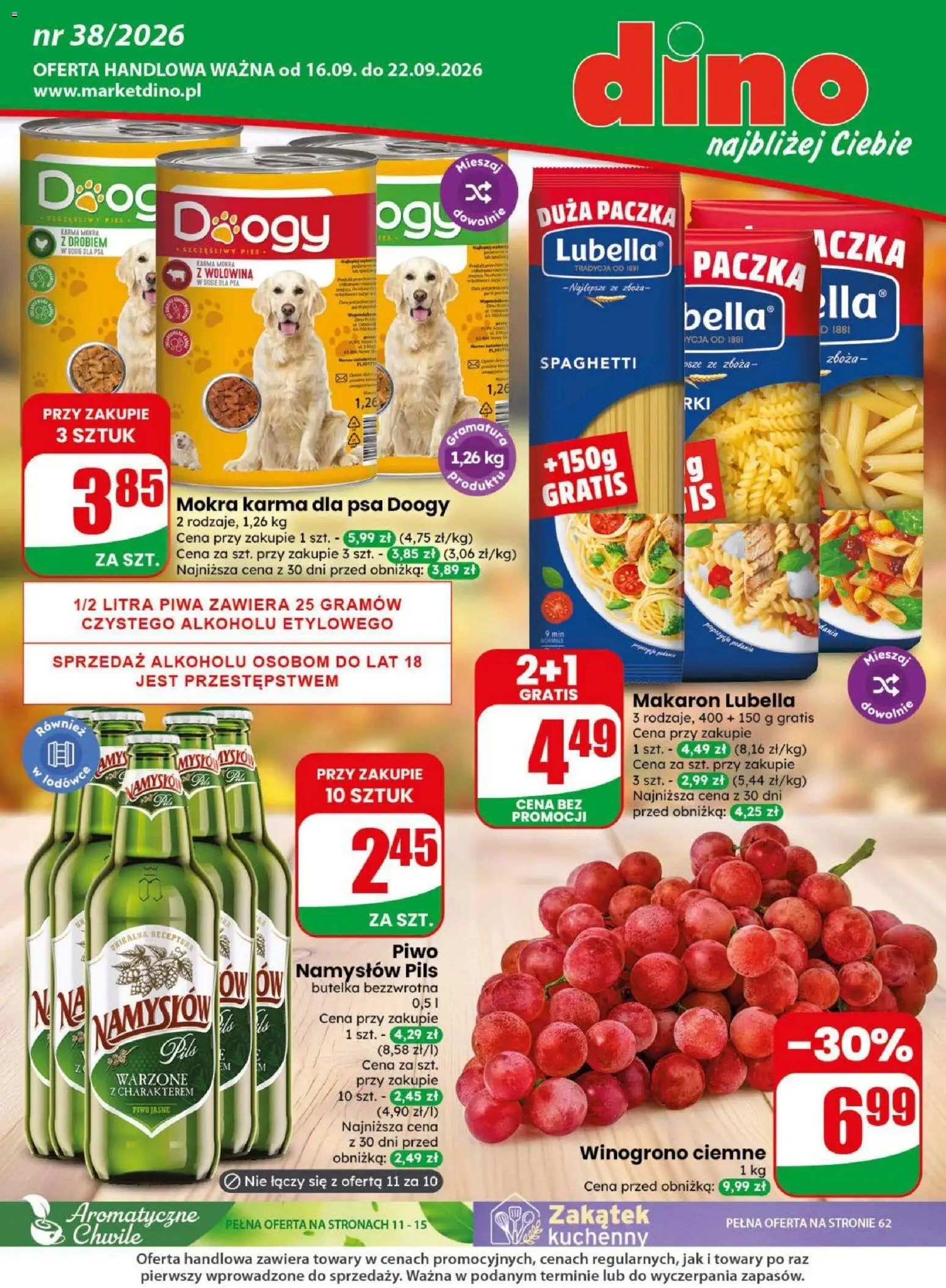 Pogląd gazetki "Dino gazetka" ze sklepu Dino ważnej od 16.09.2026