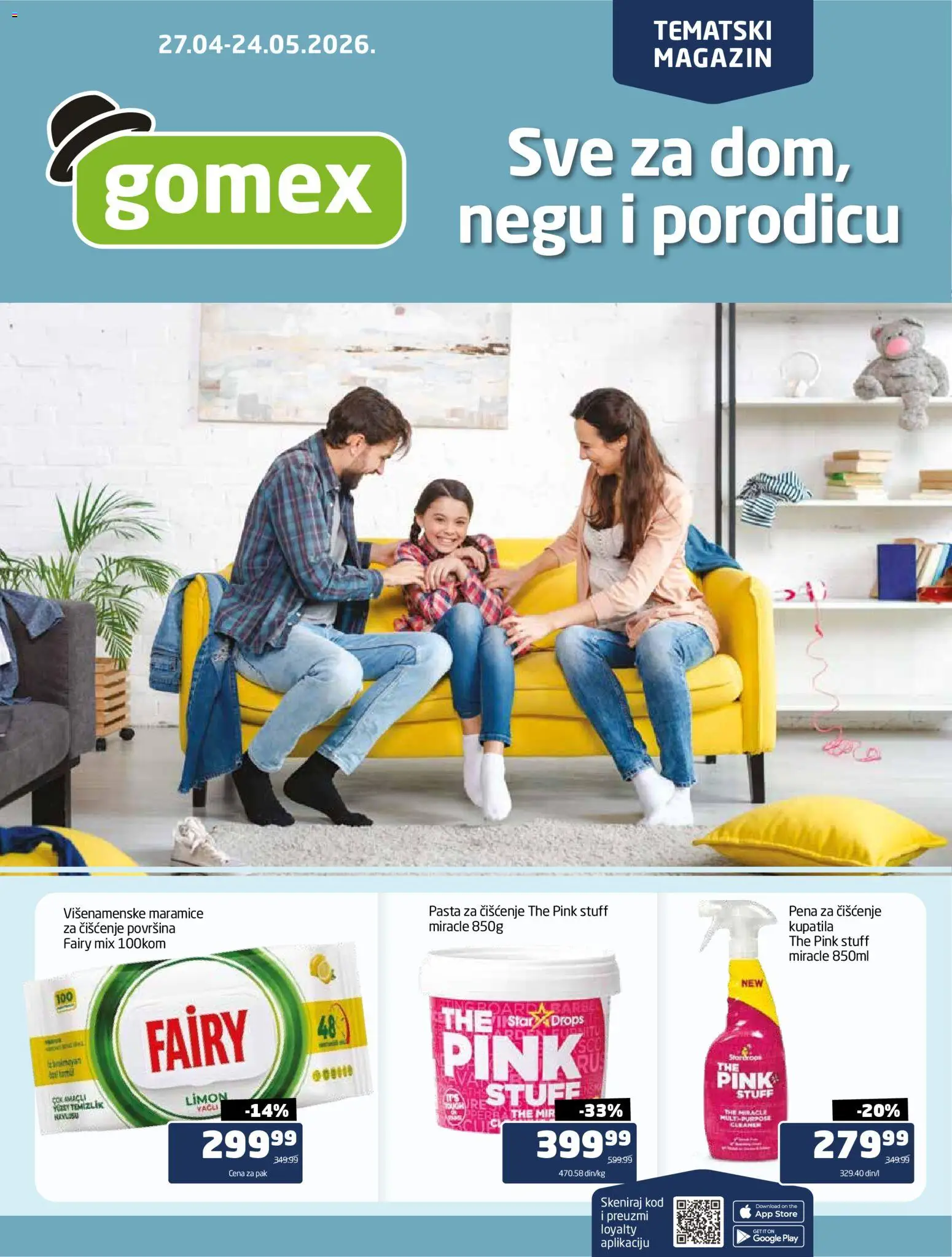 Pregled Gomex kataloga - važi od 27.04.2026