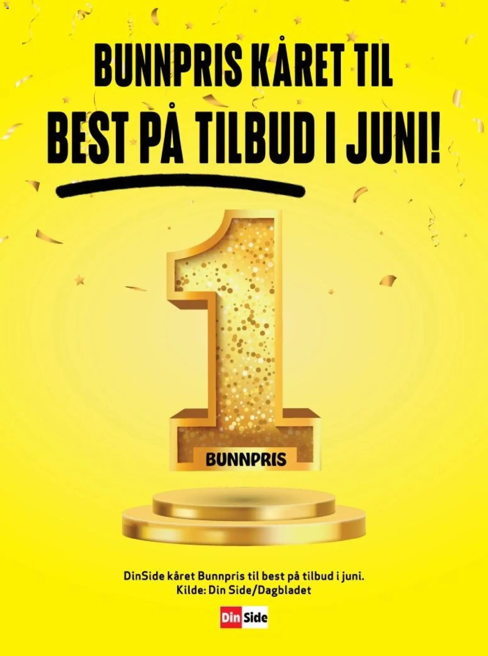 Forhåndsvis Bunnpris BEST PÅ TILBUD I JUNI fra butikk Bunnpris gyldig fra 03/07/2026