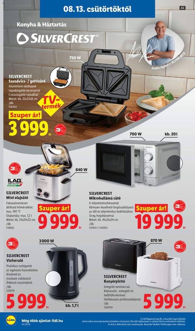 Új Lidl akciós újság 08.13.