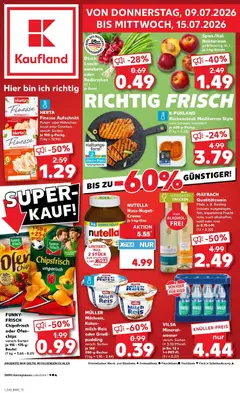 Vorschau von dem Prospekt des Geschäftes Kaufland, gültig ab dem 09.07.2026