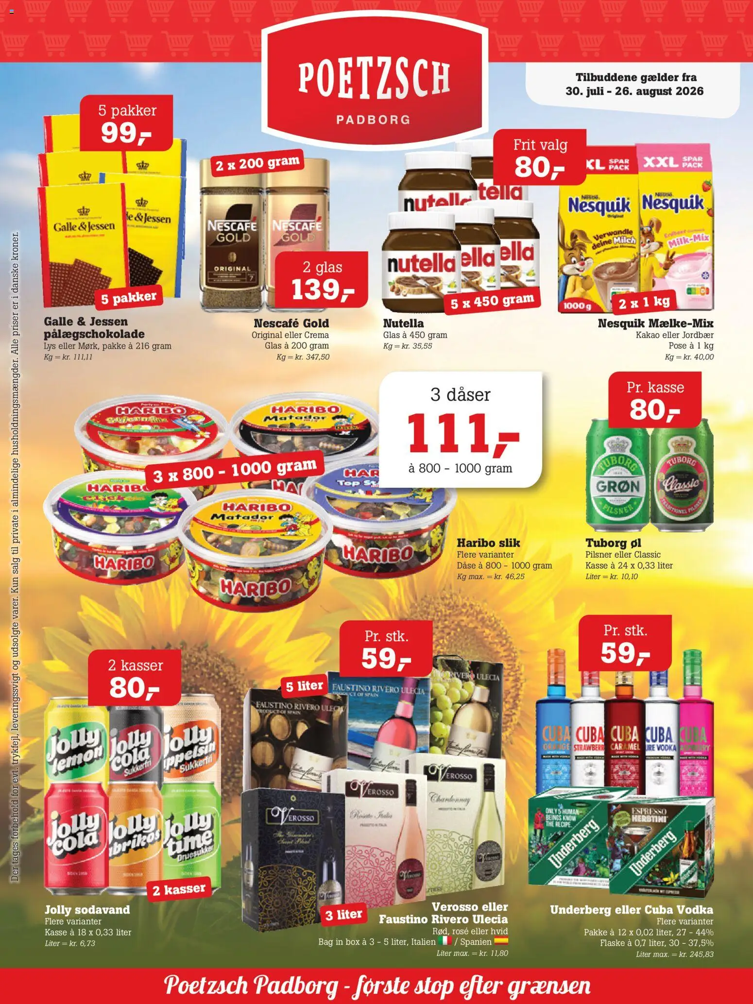 Eksempel på tilbudsavis Poetzsch Padborg - Tilbudsavis fra butik Poetzsch Padborg gyldig fra 30/07/2026