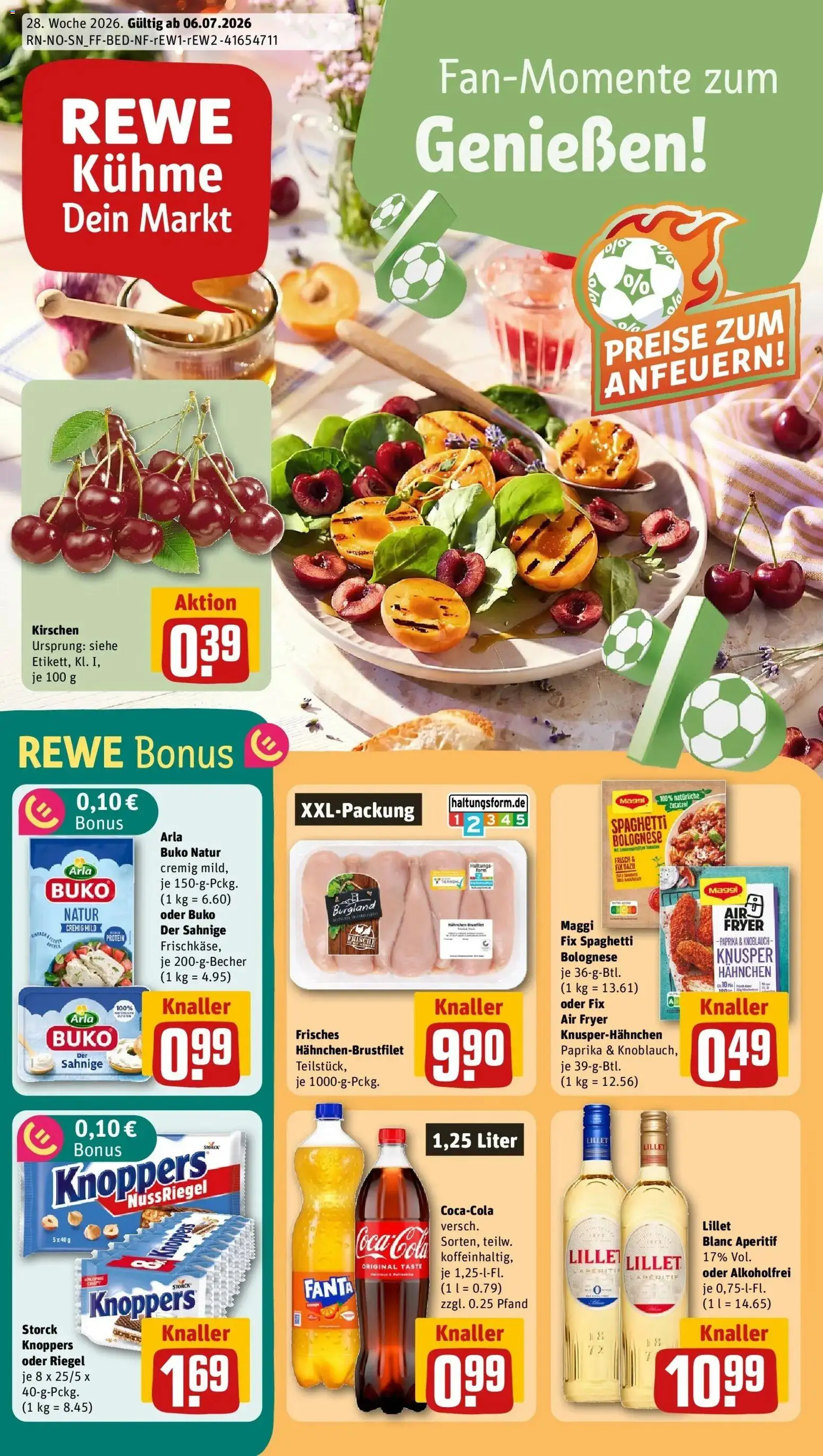 Vorschau von dem Prospekt des Geschäftes Rewe, gültig ab dem 05.07.2026