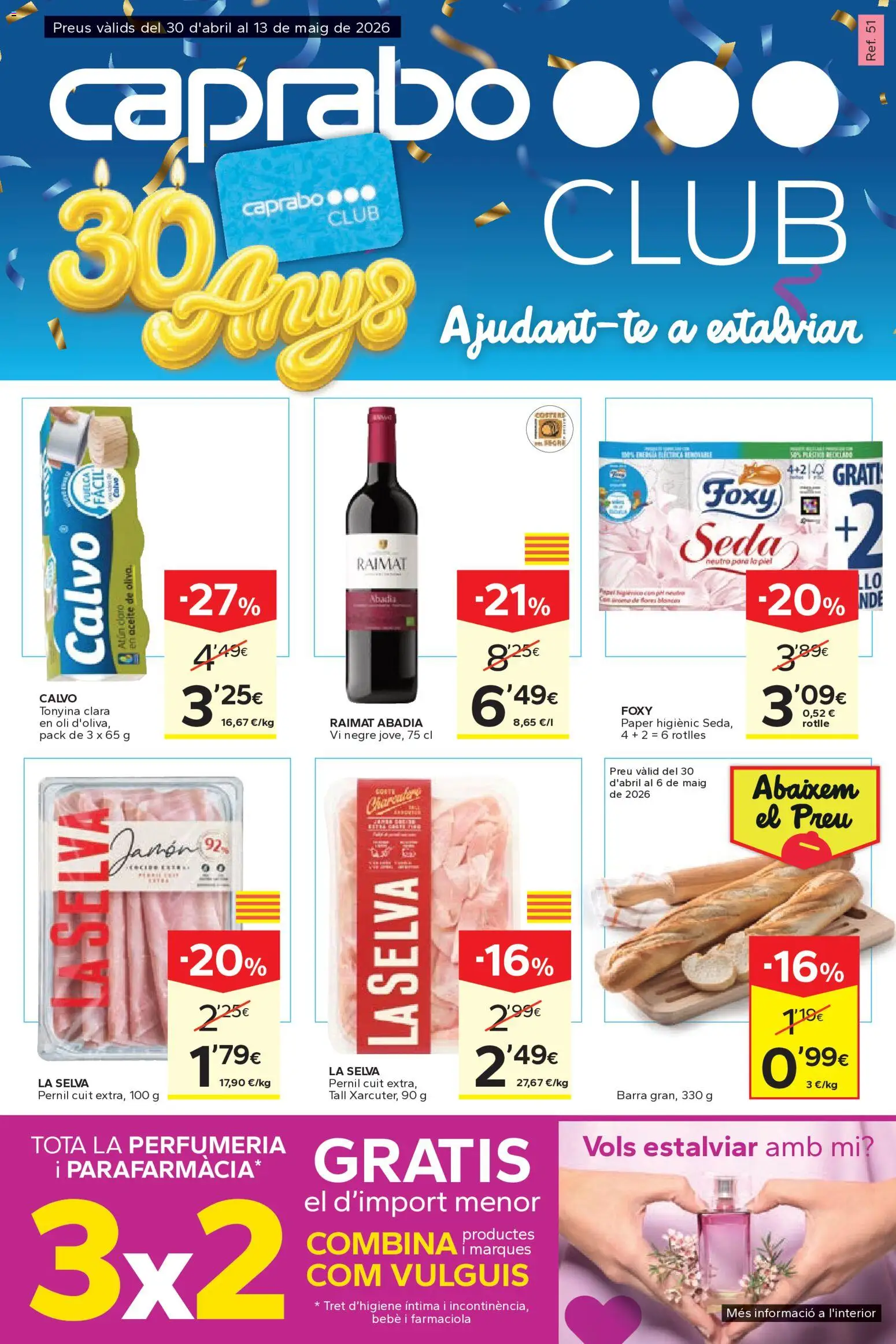 Vista previa del folleto de la tienda Caprabo válido desde el 30/04/2026 