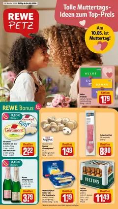 Vorschau von dem Prospekt des Geschäftes Rewe, gültig ab dem 04.05.2026