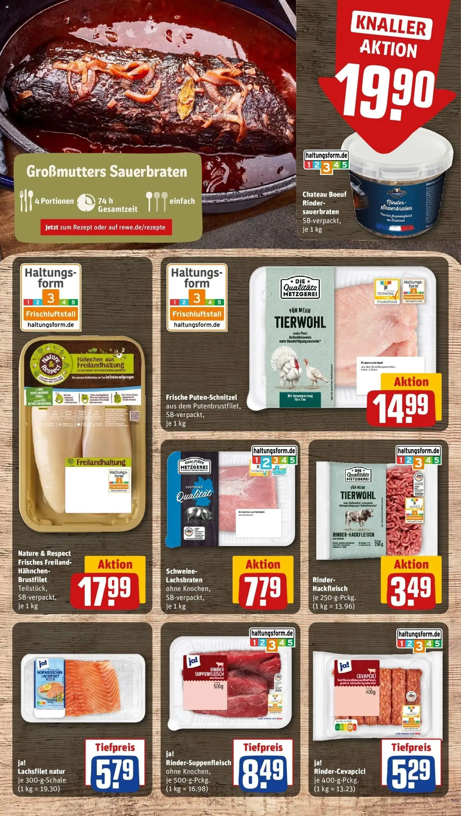 Vorschau von dem Prospekt des Geschäftes Rewe, gültig ab dem 19.10.2026