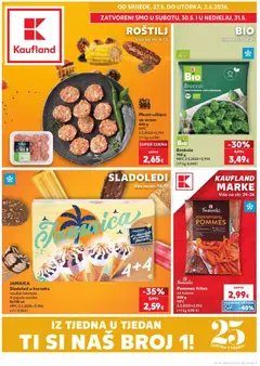 Pregled letka Kaufland katalog do 02.06.2026 trgovine Kaufland vrijedi od 26.05.2026
