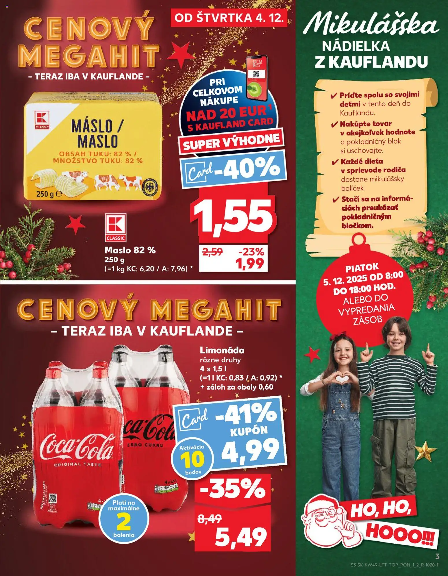 Náhľad Kaufland letáku platného od 04.12.2025