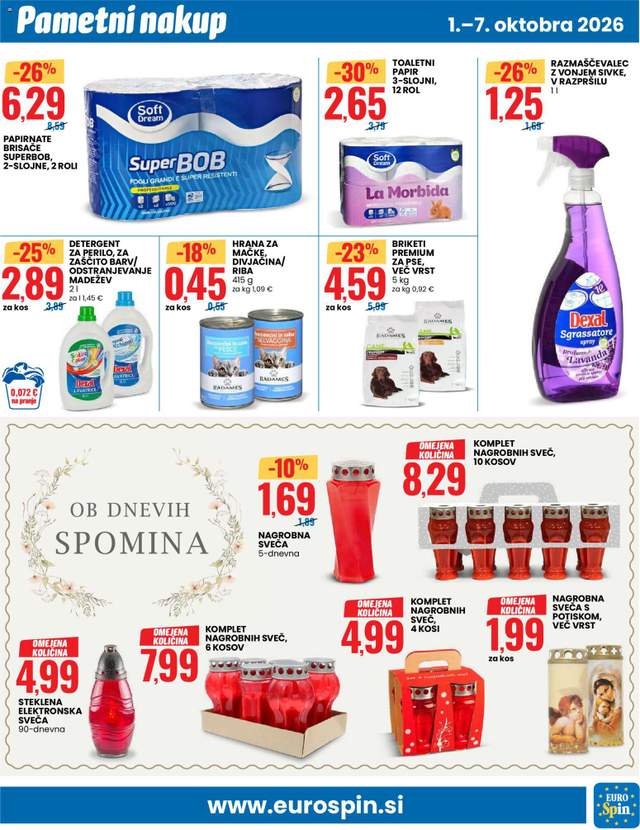Novi Eurospin katalog od 01.10.