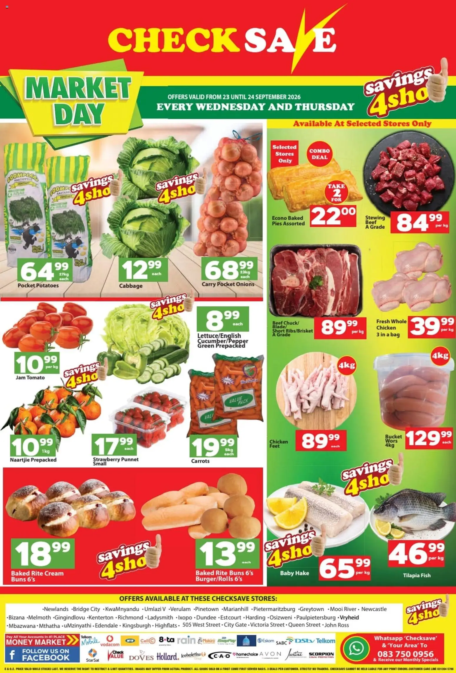 Preview of Check Save flyer valid from 23/09/2026