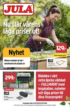 Förhandsgranska reklamblad Jula erbjudanden från butik Jula gäller från 26/02/2026
