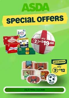 Preview of Asda Weekly offers Asda valid from 23/06/2026