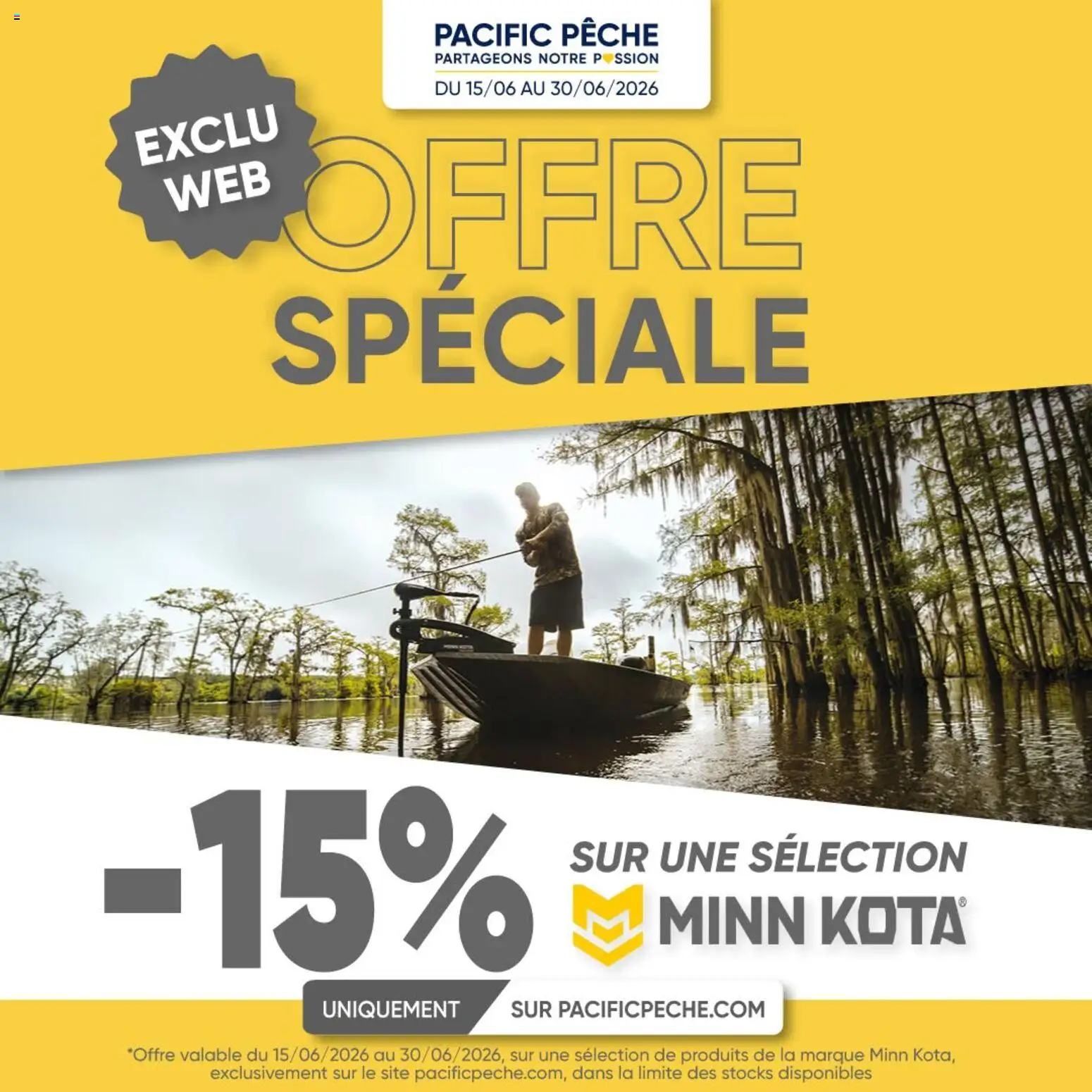 Prévisualisation de Pacific Pêche catalogue du magasin Pacific Pêche formulaire valide 15/06/2026 - Pêche