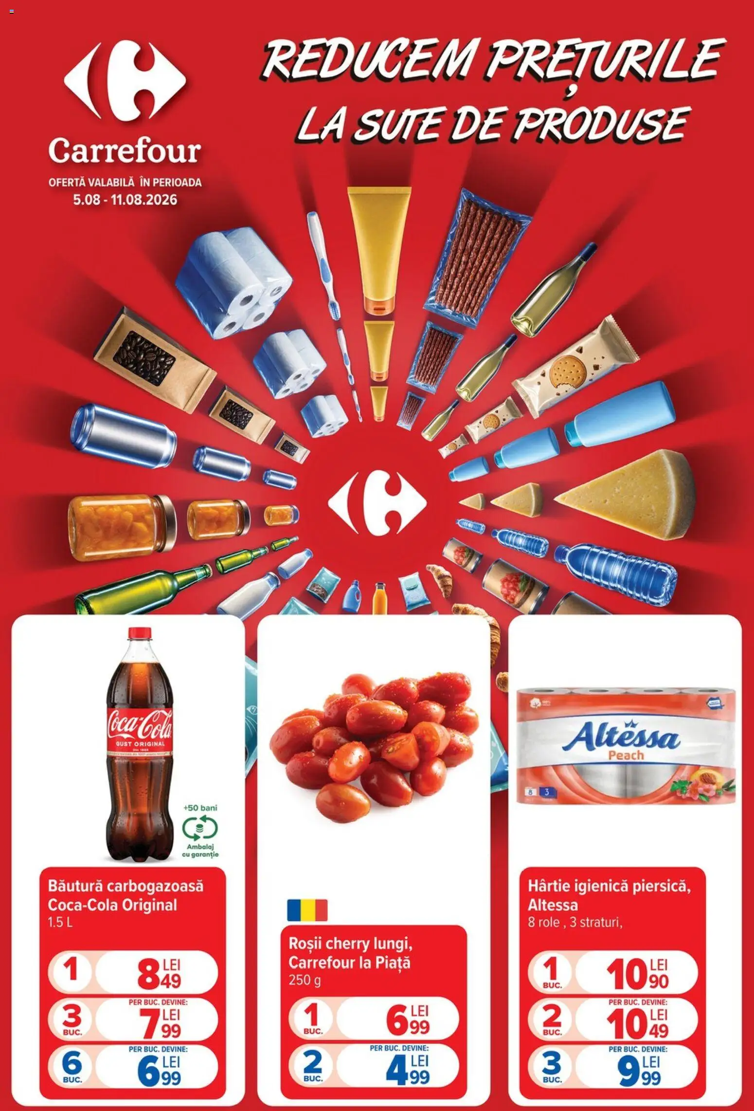 Previzualizarea de cataloage: Carrefour Carrefour Catalog valabil de la 05.08.2026