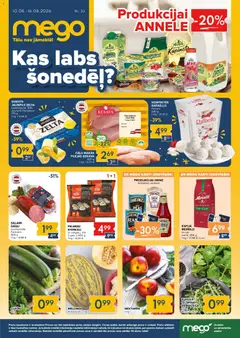 Skatīt Mego akciju bukletu, derīgs no 10.08.2026.