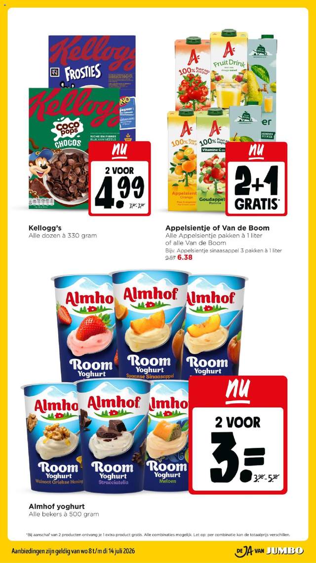 Nieuwe Jumbo folder vanaf 08-07