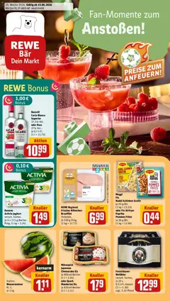 Vorschau von dem Prospekt des Geschäftes Rewe, gültig ab dem 14.06.2026