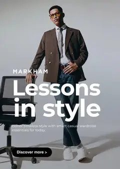 Preview of Markham flyer valid from 01/08/2026