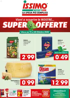 Anteprima dell'opuscolo SISA volantino Issimo dal negozio SISA valido da 15/10/2026