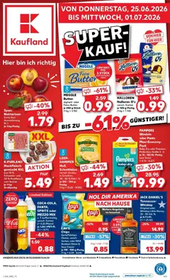 Vorschau von dem Prospekt des Geschäftes Kaufland, gültig ab dem 25.06.2026