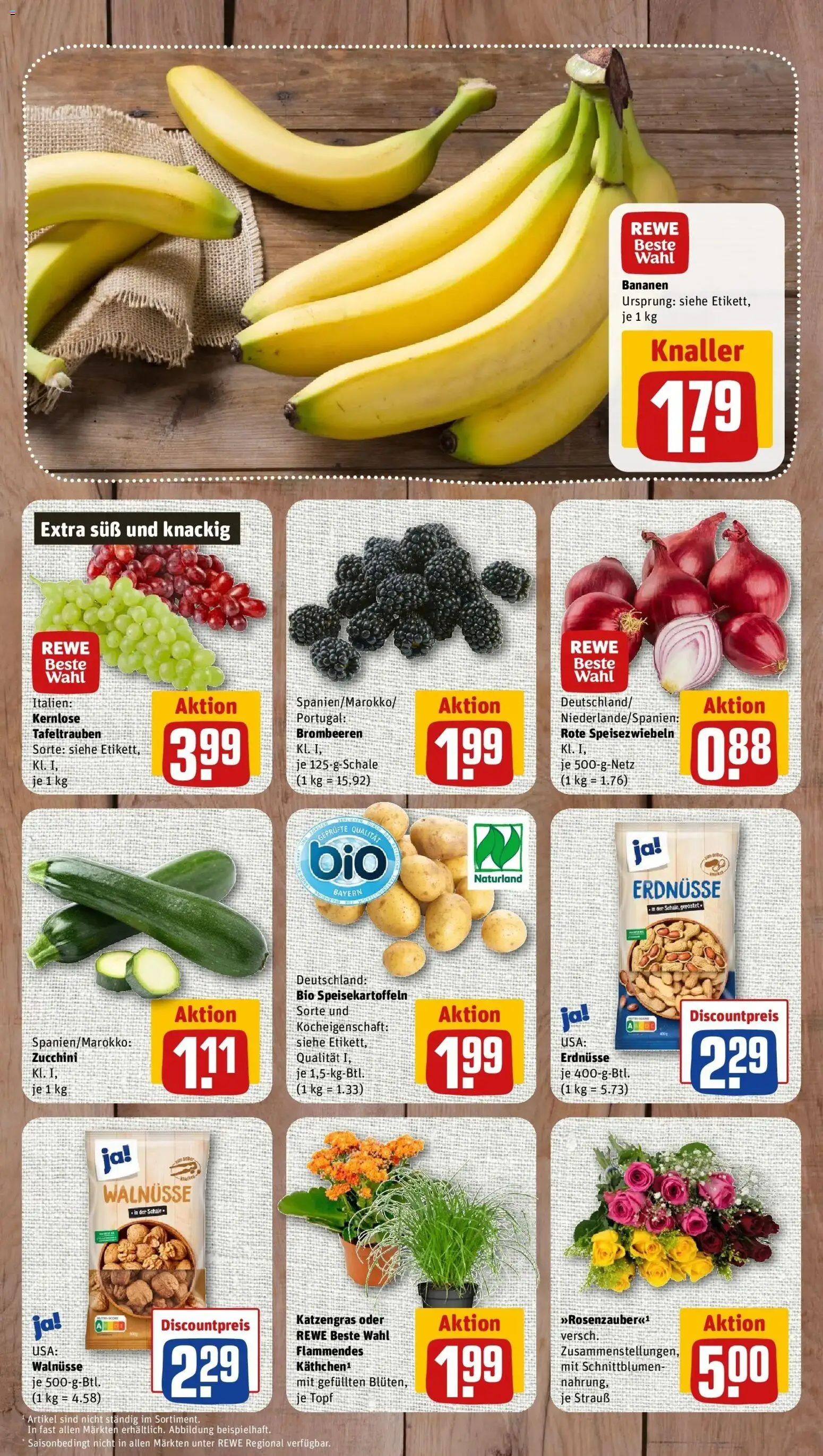 Vorschau von dem Prospekt des Geschäftes Rewe, gültig ab dem 26.10.2026