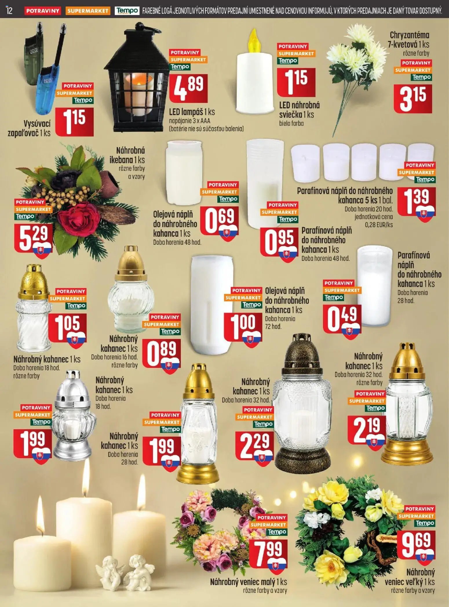 Náhľad COOP Jednota letáku platného od 22.10.2026 - Led, Batérie