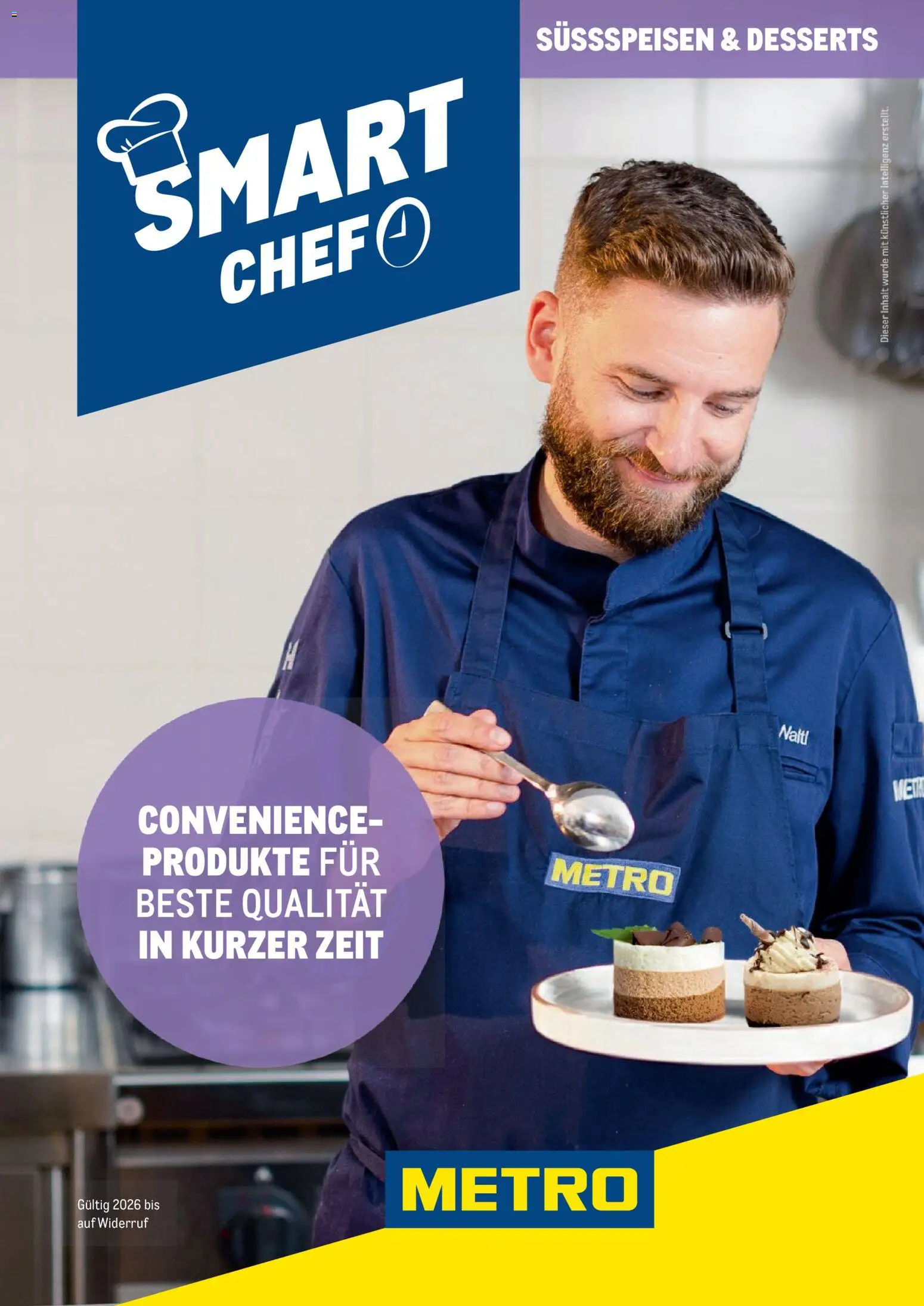 Vorschau der Angebote: Metro Metro angebote Smart Chef - Dessert gültig ab 01.01.2026