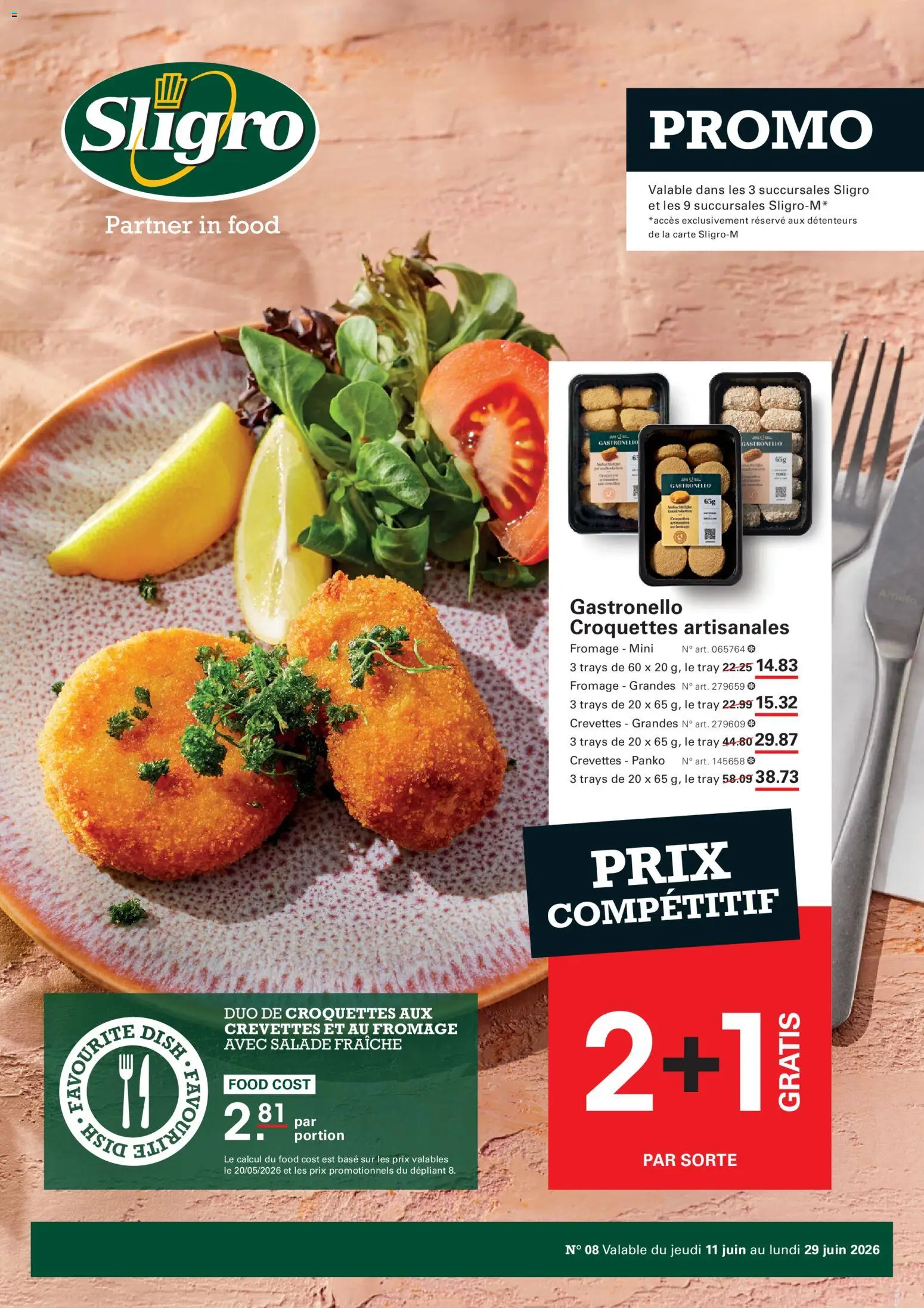 Voorbeeld van Sligro Promo van winkel Sligro geldig vanaf 11/06/2026