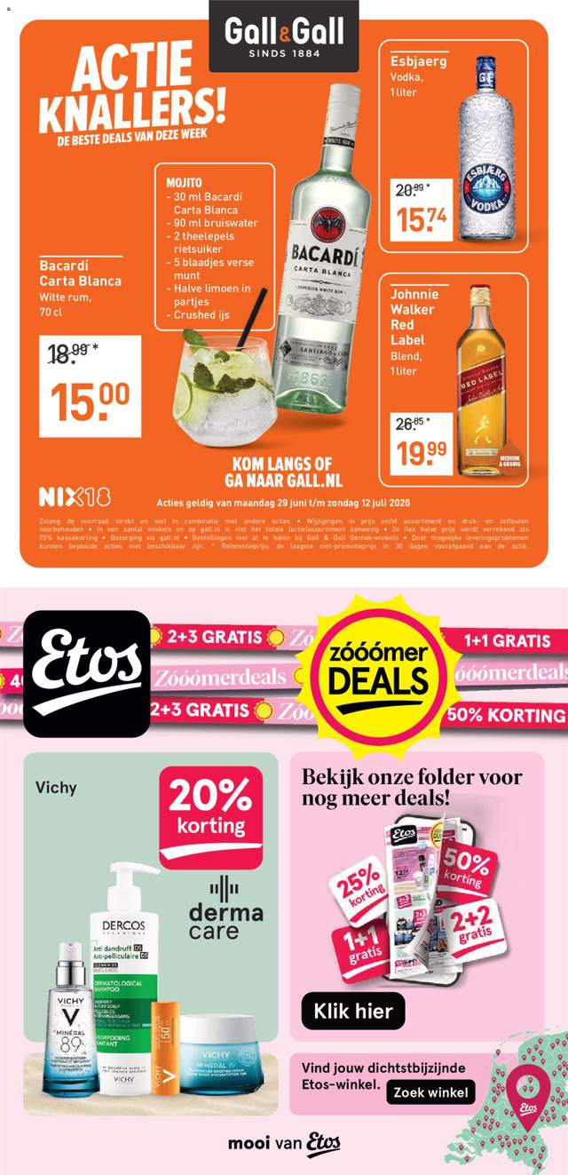 Nieuwe Albert Heijn folder vanaf 06-07