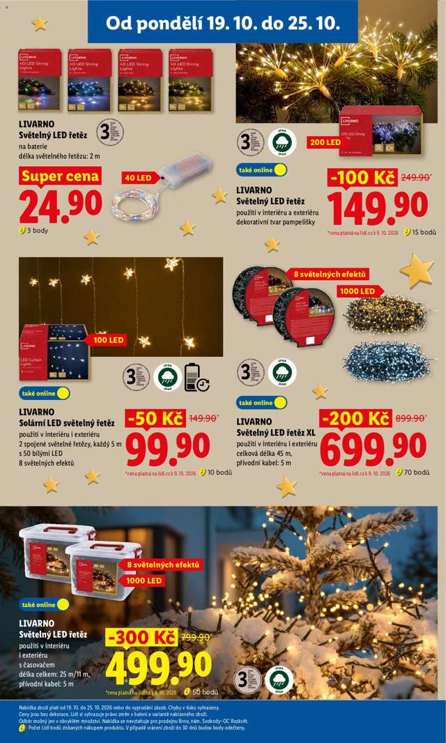 Nový Lidl leták od 19.10.