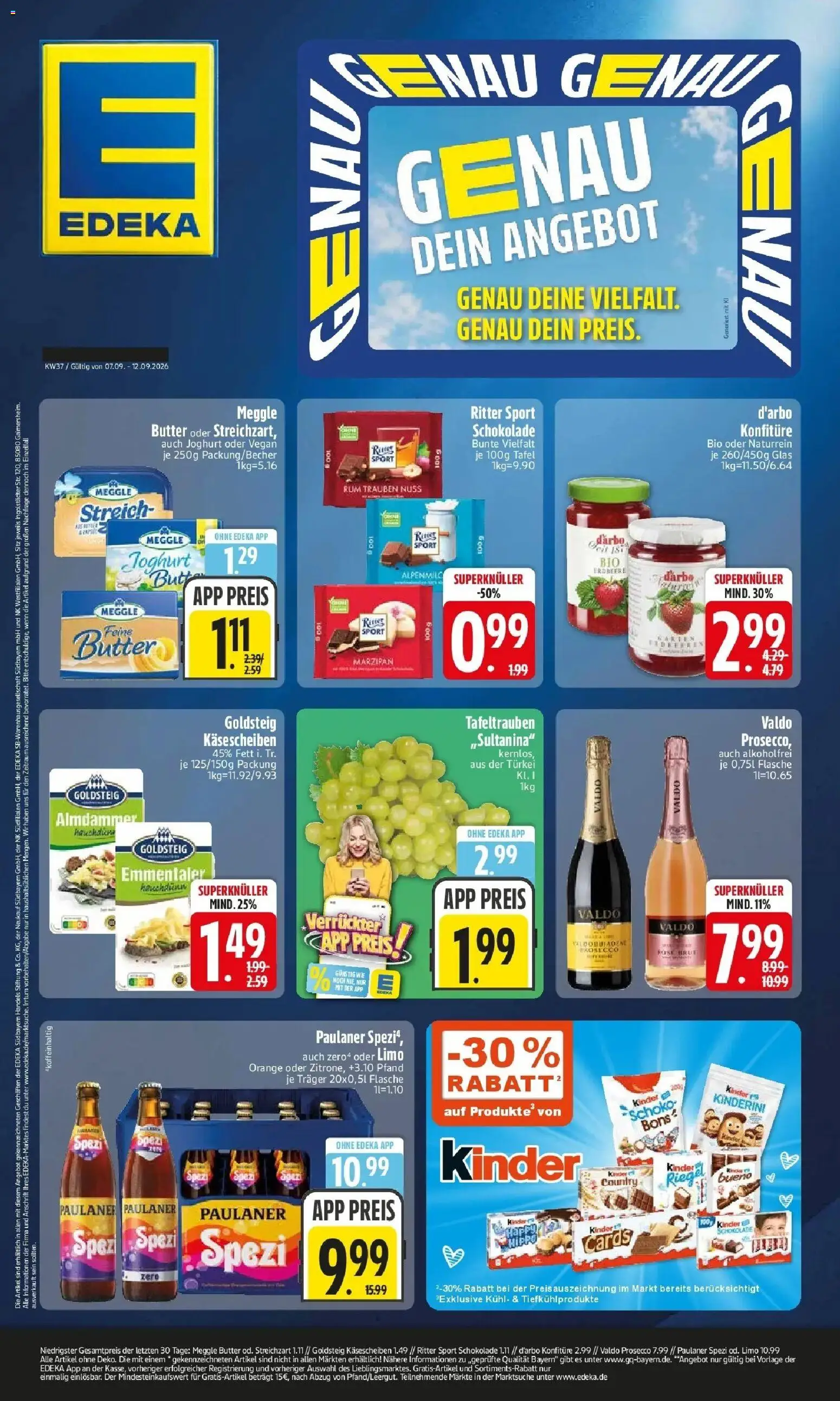 Vorschau von dem Prospekt des Geschäftes Edeka, gültig ab dem 07.09.2026