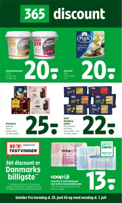Eksempel på tilbudsavis Coop 365 - Tilbudsavis uge 26 fra butik Coop 365 gyldig fra 25/06/2026
