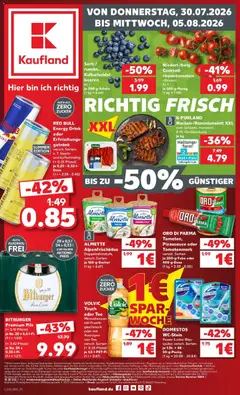 Vorschau von dem Prospekt des Geschäftes Kaufland, gültig ab dem 30.07.2026