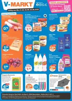 Vorschau von dem Prospekt des Geschäftes V-Markt, gültig ab dem 01.06.2026