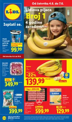 Pregled Lidl kataloga - važi od 04.06.2026
