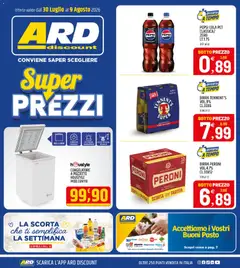 Anteprima dell'opuscolo ARD Discount volantino dal negozio ARD Discount valido da 30/07/2026
