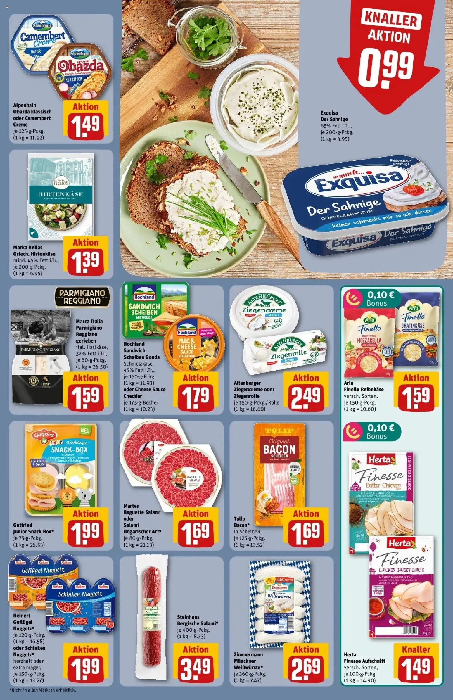 Vorschau von dem Prospekt des Geschäftes Rewe, gültig ab dem 26.10.2026