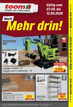 Vorschau von dem Prospekt des Geschäftes Toom Baumarkt, gültig ab dem 07.09.2026