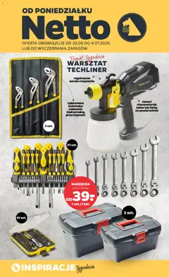 Pogląd gazetki "Netto gazetka od poniedziałku NonFood" ze sklepu Netto ważnej od 29.06.2026