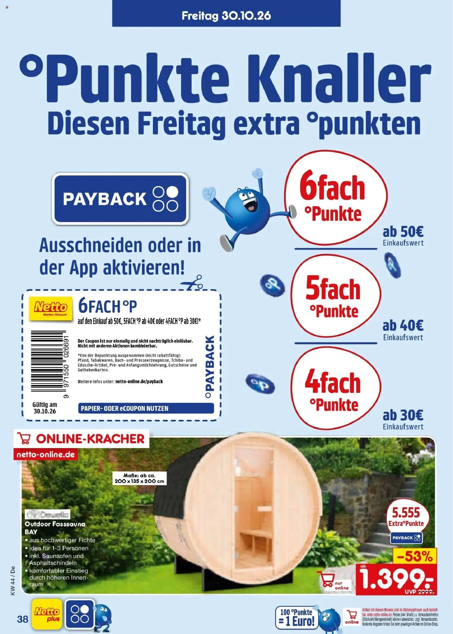 Vorschau von dem Prospekt des Geschäftes Netto Marken-Discount, gültig ab dem 26.10.2026
