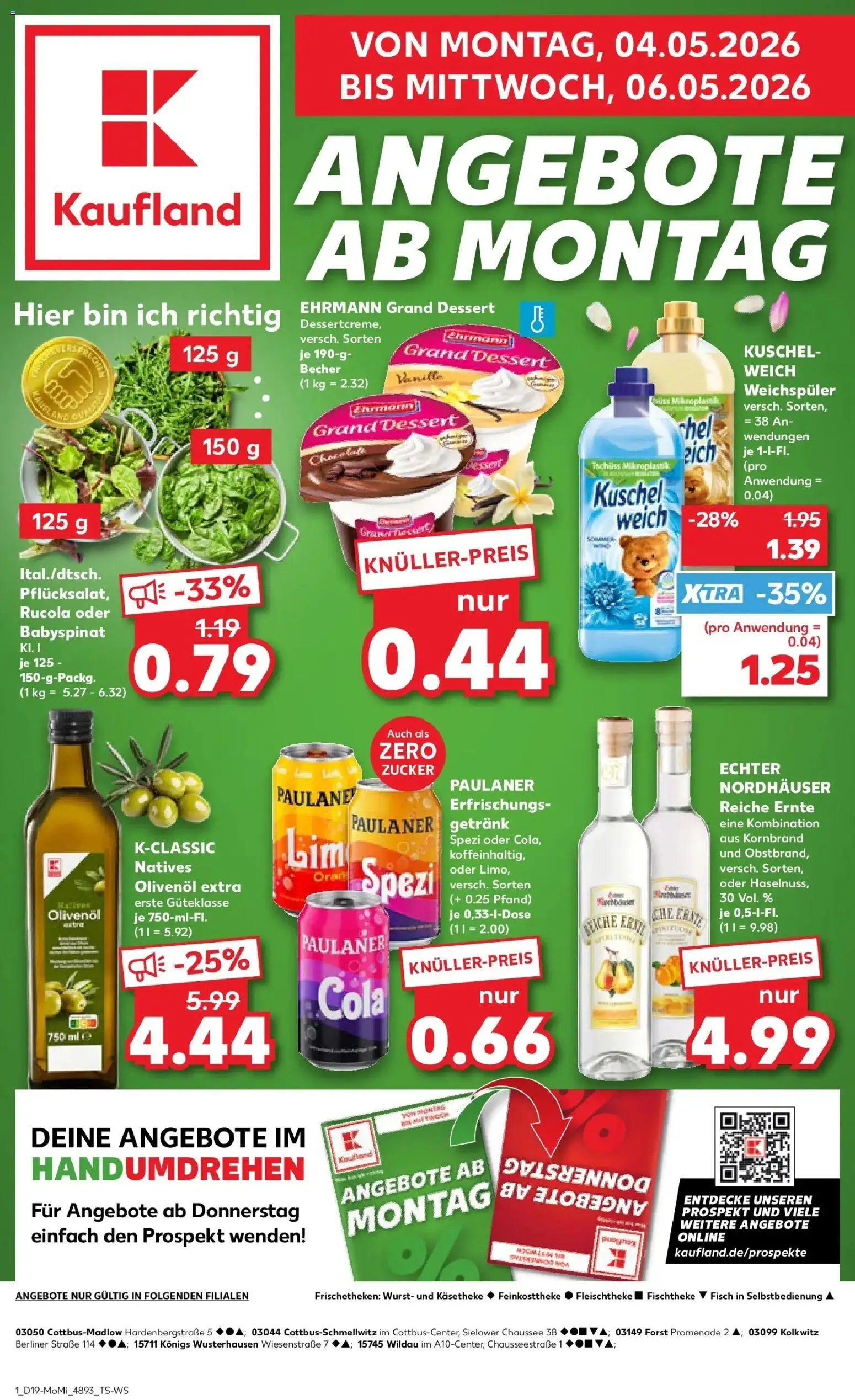 Vorschau von dem Prospekt des Geschäftes Kaufland, gültig ab dem 04.05.2026