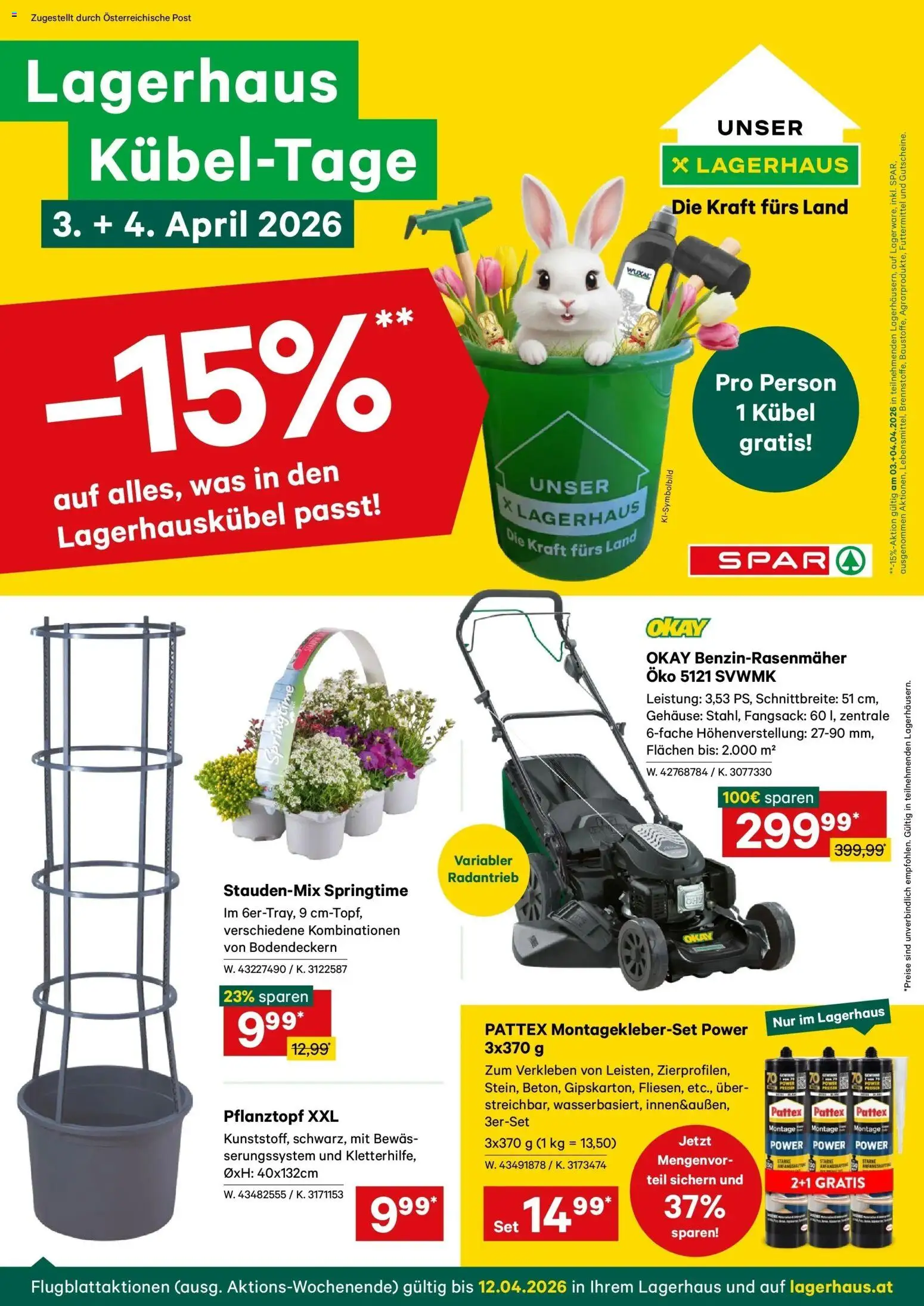 Vorschau der Angebote: Lagerhaus Lagerhaus Wochen Angebote gültig ab 30.03.2026