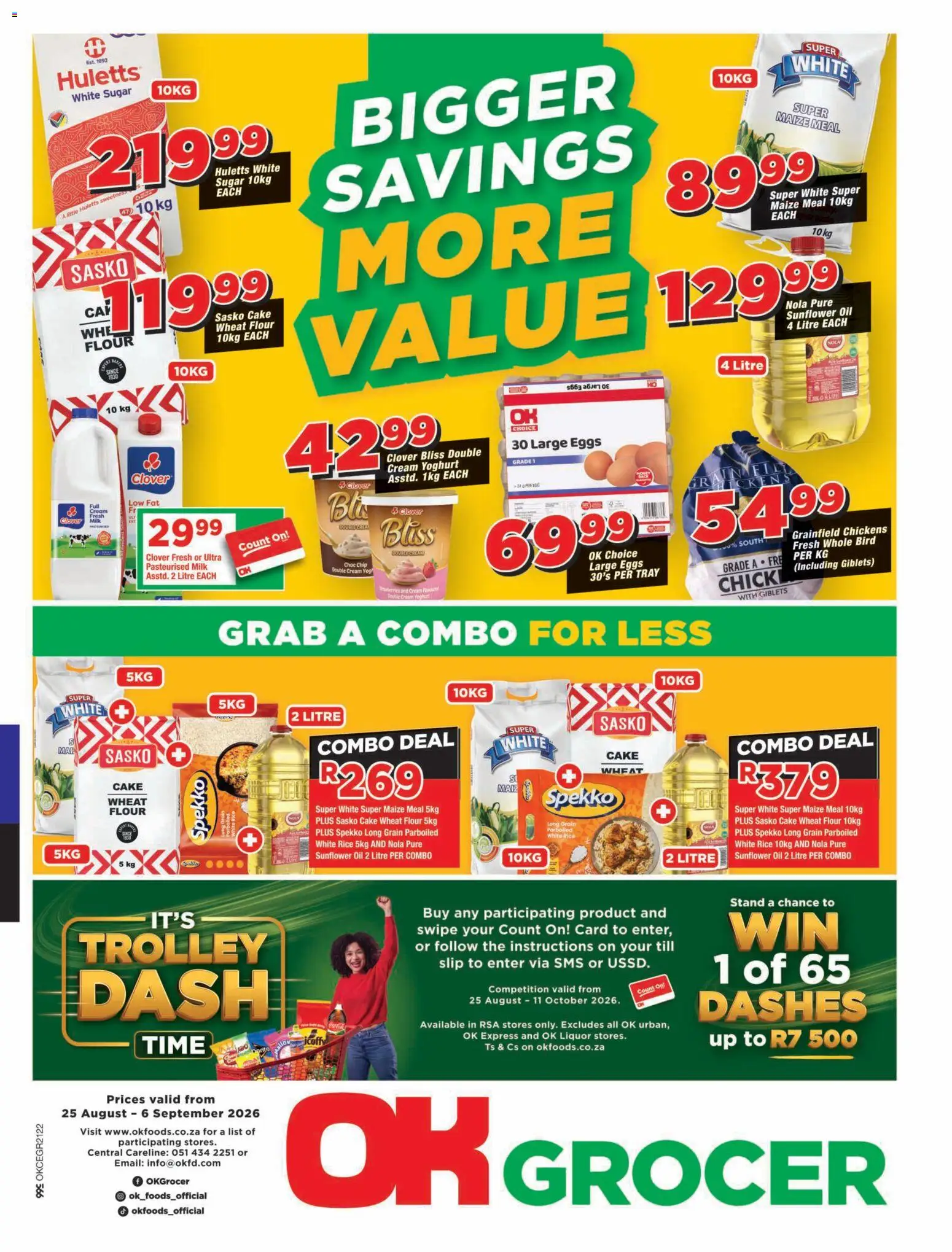 Preview of OK Foods flyer valid from 25/08/2026