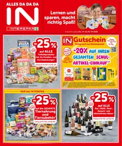 Vorschau der Angebote: Interspar Interspar - Flugblatt gültig ab 03.09.2026