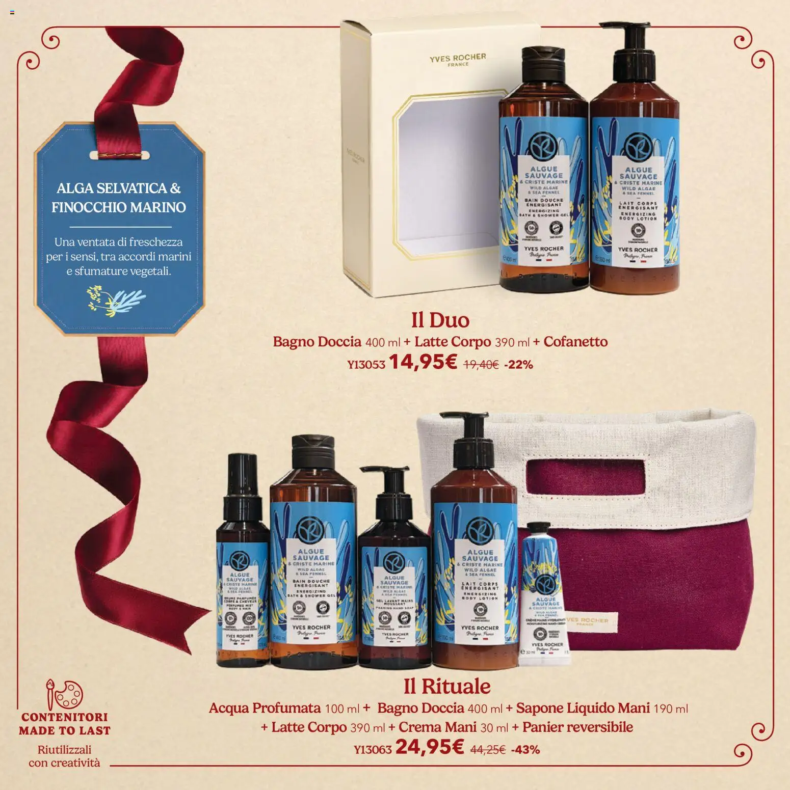 Anteprima dell'opuscolo Yves Rocher catalogo L'atelier Dei Desideri dal negozio Yves Rocher valido da 20/10/2026 - Acqua, Crema, Bagno, Latte, Doccia, Sapone