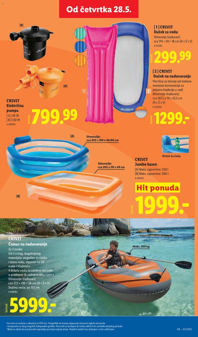 Novi Lidl katalog od 28.05.