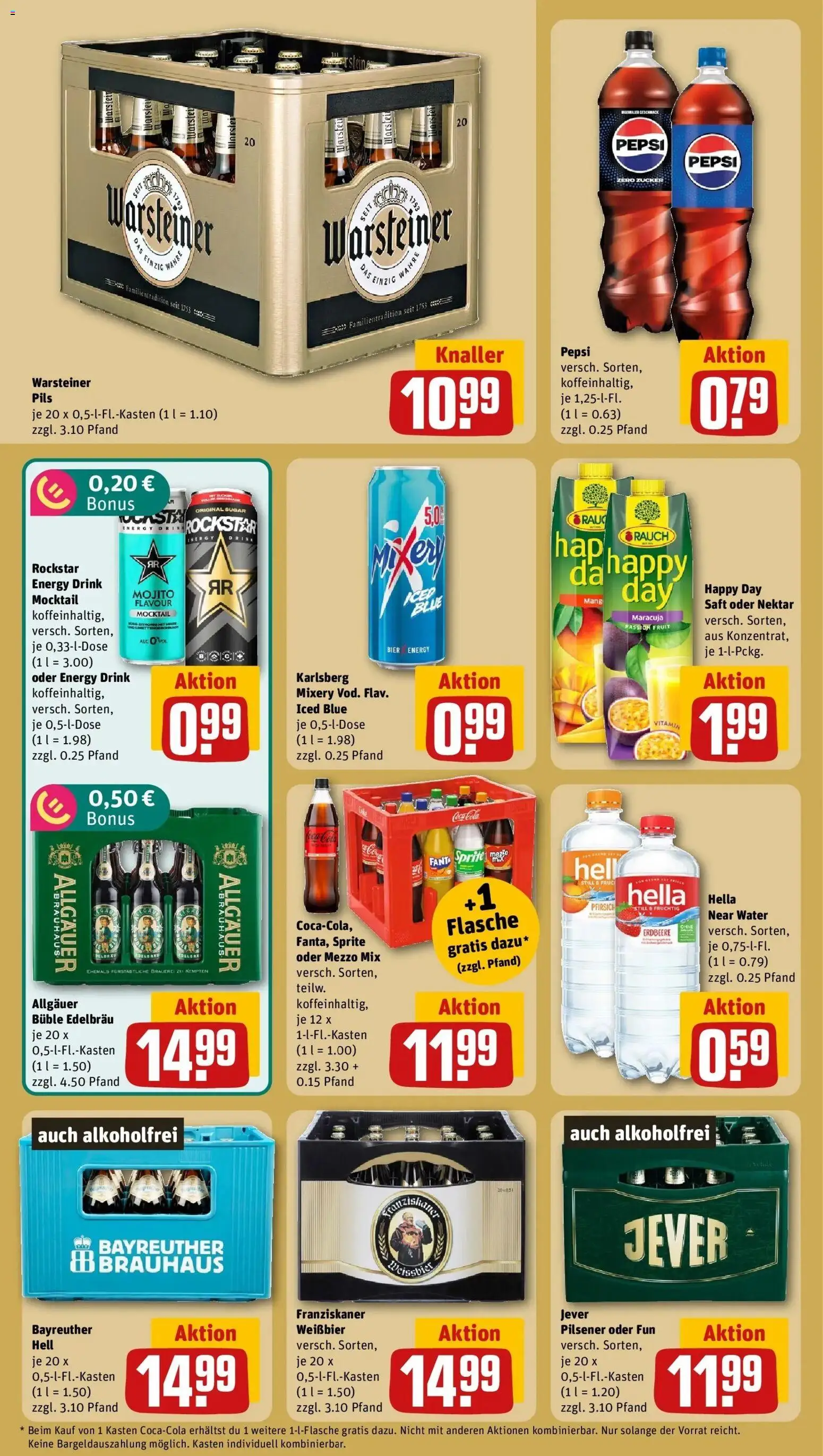 Vorschau von dem Prospekt des Geschäftes Rewe, gültig ab dem 12.10.2026