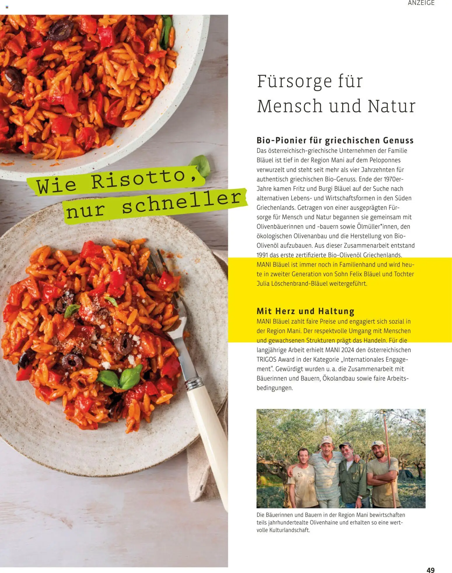 Vorschau von dem Prospekt des Geschäftes Denns BioMarkt, gültig ab dem 26.10.2026 - Olivenol